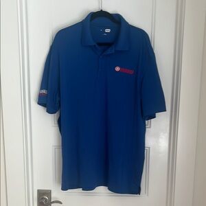 Yamaha Men's Blue Polo Shirt